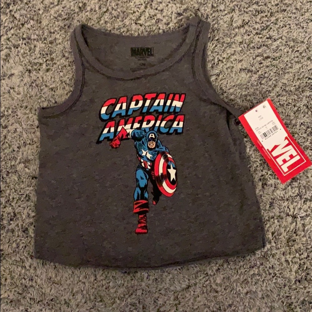 NWT Captain America tank top